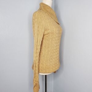 Tommy Hilfiger tan Sweater pullover slim f…